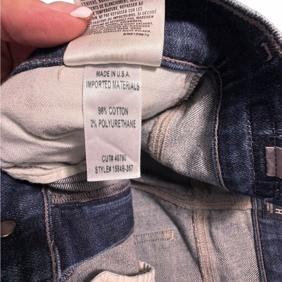 Citizens of Humanity Fleetwood Crop High Rise Flare Sz 28 - Picture 9 of 14